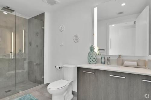 Phòng tắm tại Heart of Downtown Miami