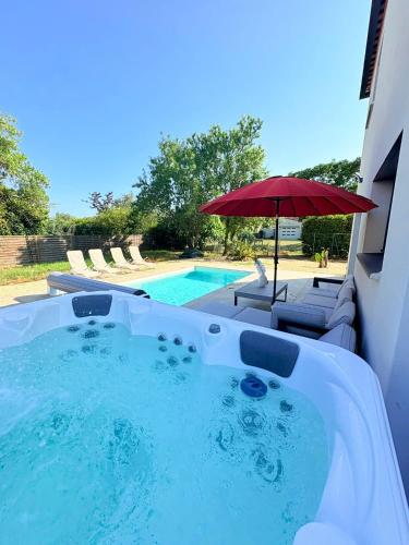 Somptueuse villa de luxe, jacuzzi et piscine