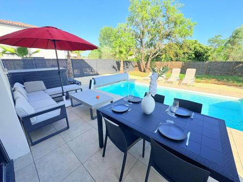 Photo de la galerie de l'établissement Somptueuse villa de luxe, jacuzzi et piscine, à Teyran