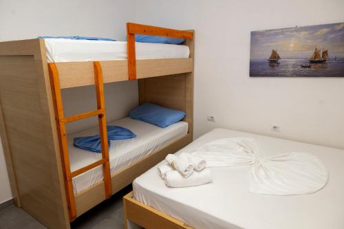 Cama o camas de una habitación en Roxhensi