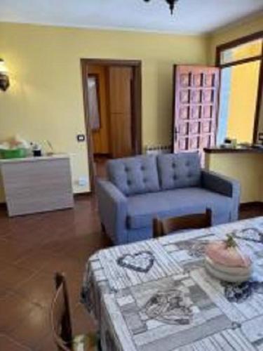 Χώρος καθιστικού στο Casa Sottovento
