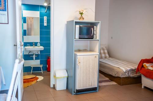 Koupelna v ubytování Guest House Vidravar
