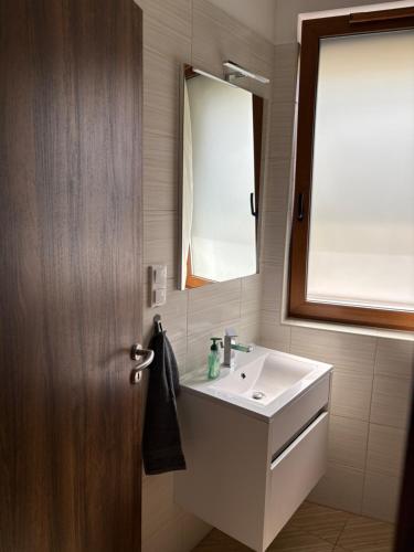 Koupelna v ubytování Silver Gull Apartman