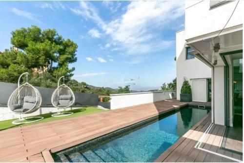 Villa Sunset Barcelona Diseño Vista impresionante Alta Capacidad para disfrutar en familia y amigos