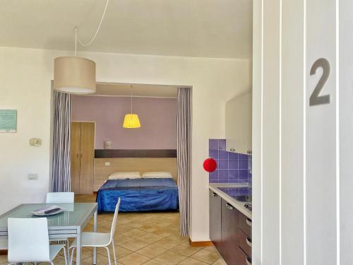 A bed or beds in a room at Residence Amarein