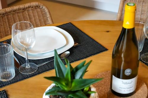 Nápoje v ubytování Le Clos de St Val 1