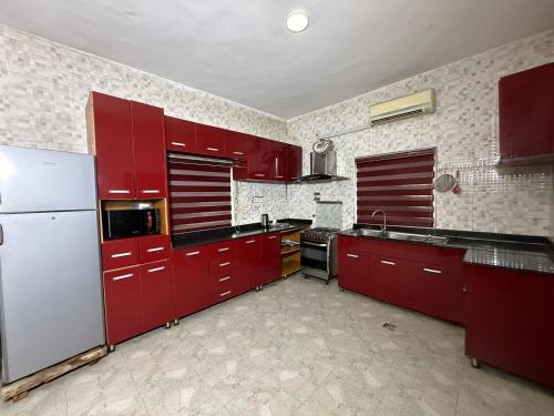 ครัวหรือมุมครัวของ PN Residence
