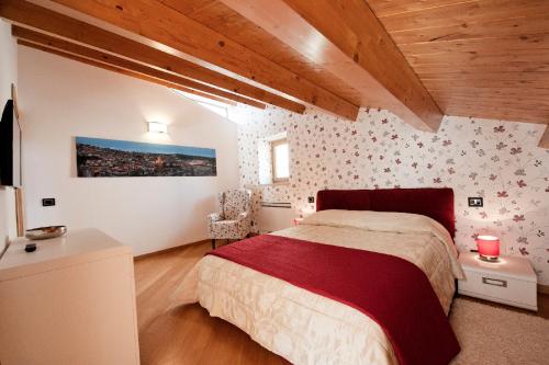 Katil atau katil-katil dalam bilik di Modica-Apartments