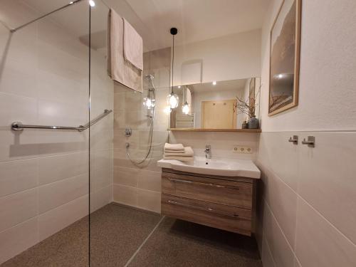 A bathroom at Appartement Kollingwald