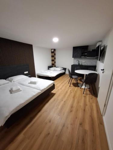 Postel nebo postele na pokoji v ubytování Resort PJagodic