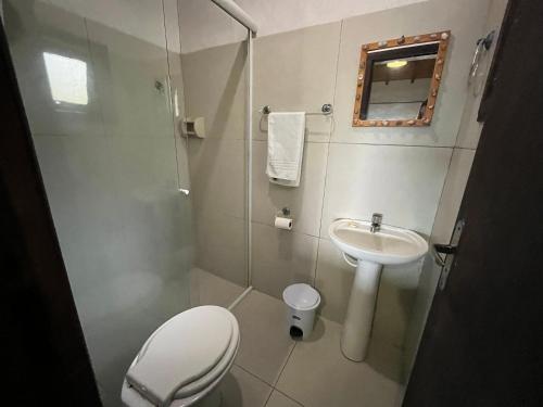 Ένα μπάνιο στο Pousada vale verde bungalows - Praia do Rosa