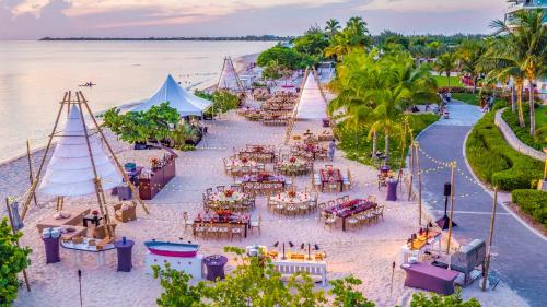 Landskap semula jadi dekat dengan resort
