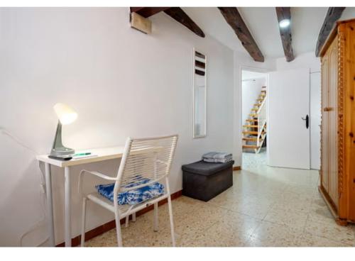 Posezení v ubytování Ca la Neus