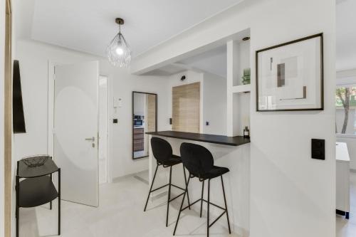 Modern 2 chambres - Jardin - rue du Martinez