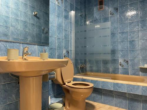 Koupelna v ubytování Amplio piso con garaje en Boiro