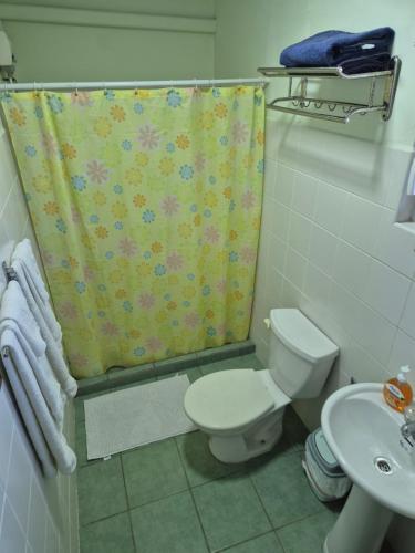 Koupelna v ubytování Alifra Apartment