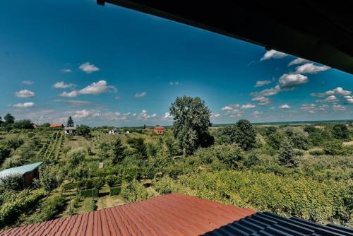 - une vue sur une ferme depuis le toit d'une maison dans l'établissement Holiday house with a parking space Mandicevac, Slavonija - 24644, à Drenje