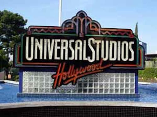 a sign for the university of theukongukongukong at Value Inn in Sylmar