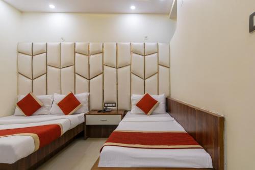 Postel nebo postele na pokoji v ubytování New Hotel Star The Price