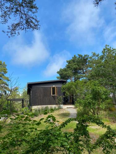 Bygningen som feriehuset ligger i