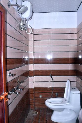 Koupelna v ubytování Ramas home stay