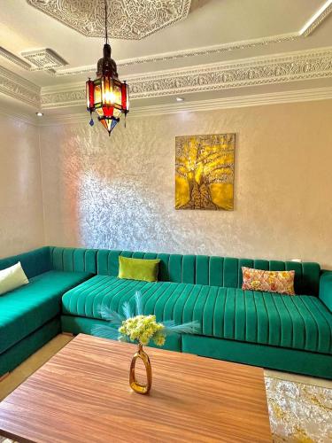 Χώρος καθιστικού στο Marrakech home