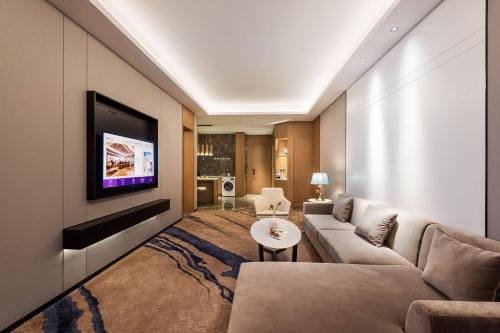 Posezení v ubytování Mercure Shenzhen Longgang