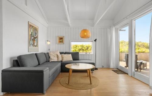 Χώρος καθιστικού στο Holiday Home Solbakken Iv