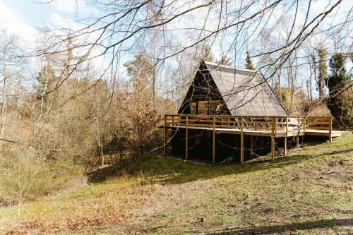 Naturlandskabet i nærheden af feriehuset