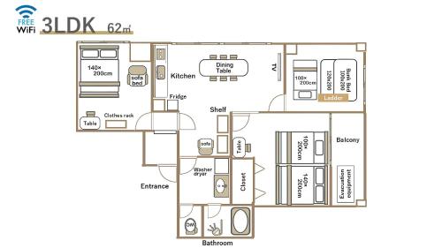 City Hotel Shinsaibashi Residence 2