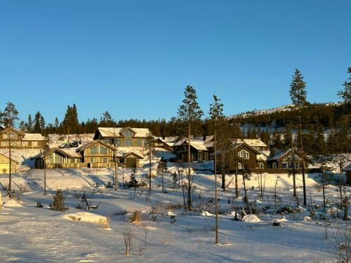 Cabin With Panoramic Views In Turufjell om vinteren