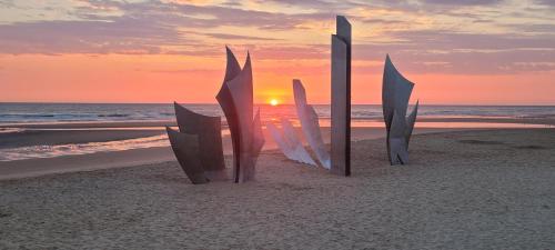 Omaha beach les braves