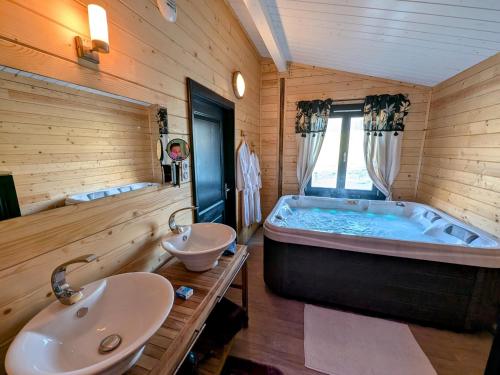 Chalet détente avec spa et sauna près des 1000 Étangs - FR-1-583-468