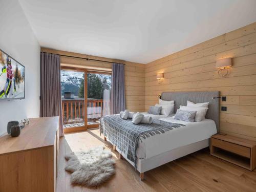 Chalet cosy à Méribel avec jacuzzi, sauna, 4 chambres