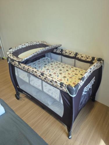 Ένα ή περισσότερα κρεβάτια σε δωμάτιο στο Midvalley Mosaic Grand Luxury 2BR 8pax