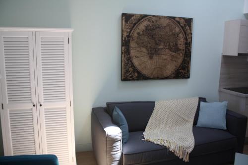 Χώρος καθιστικού στο Florella Antibes Apartment