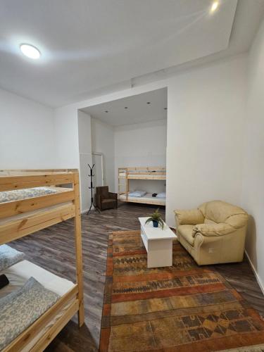 Χώρος καθιστικού στο Urban Nomad Rooms and Hostel in City Center