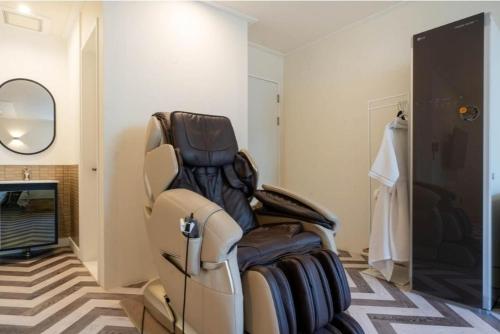 TV o dispositivi per l'intrattenimento presso Yangsan Cadeo Hotel