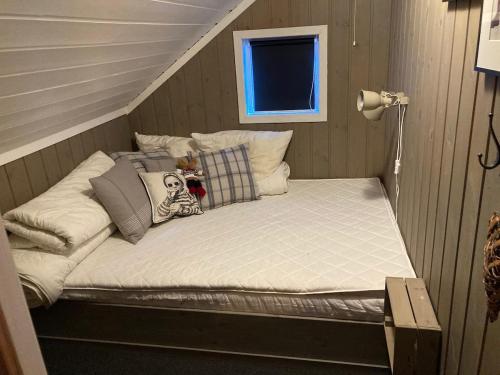 Postel nebo postele na pokoji v ubytování Hovden Fjellpark 71