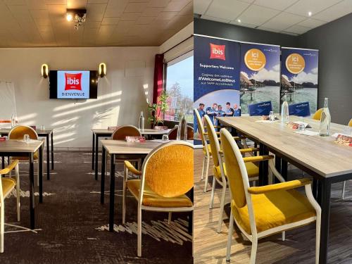 Posezení v ubytování ibis Aurillac