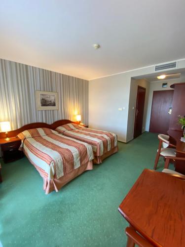 Posteľ alebo postele v izbe v ubytovaní Hotel Lival