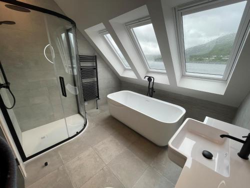 Et badeværelse på Fisherman's Cottage