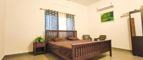 Katil atau katil-katil dalam bilik di Evika Retreat