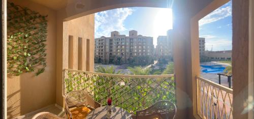 Balcon ou terrasse dans l'établissement Aqua View