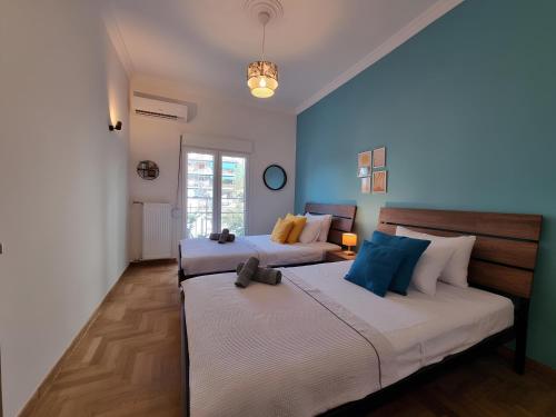Renovated 2-Bedroom Apartment with Balcony 62sqm Near Athens Center