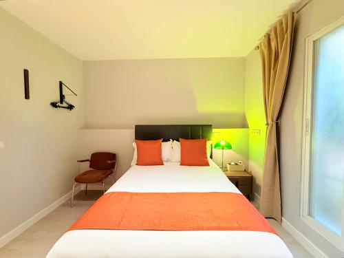 Journey Inn Madrid-Habitación con cama doble