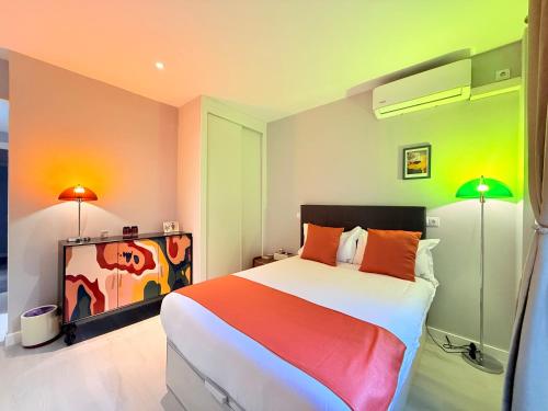 Journey Inn Madrid-Habitación con cama doble