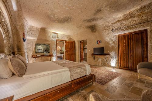 TV o dispositivi per l'intrattenimento presso Osmanbey Cave House