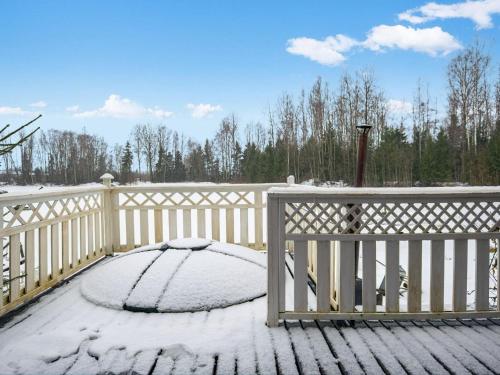 Holiday Home Huvila hietamäki by Interhome v zimě