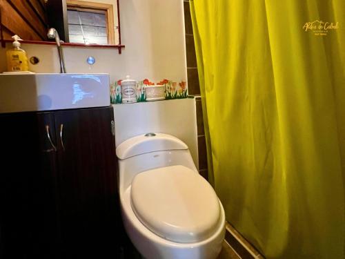 Bagno di Cabañas Aldea de Cabal - Naturaleza y Sabor cerca a Termales